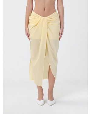 Jacquemus Polyester Pareo Skirt - Natural