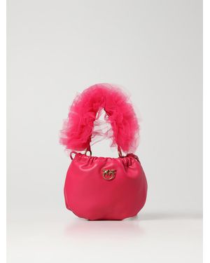 Pinko Tote Bags - Pink