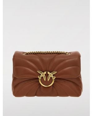 Pinko Borsa A Tracolla Classic Love Puff - Marrone