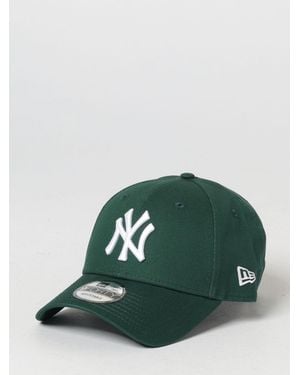 KTZ 9Forty Ny Yankees Embroidered Logo Cotton Cap - Green