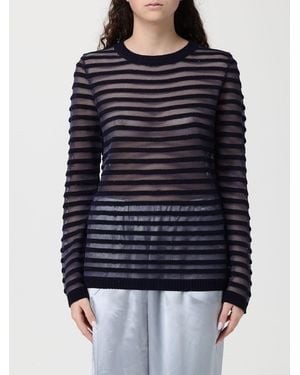 Fabiana Filippi Maglia A Girocollo - Blu