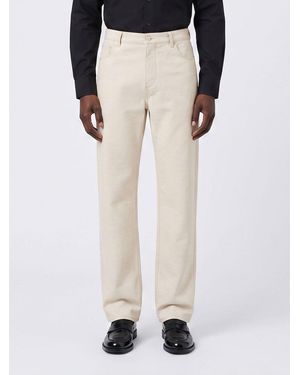 Fendi Straight Leg Jeans - White