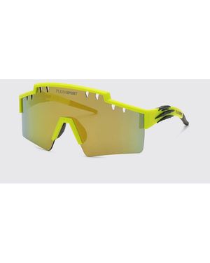 Philipp Plein Acetate Sunglasses - Yellow