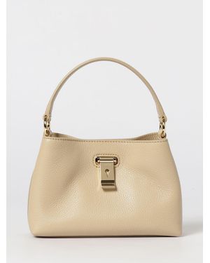 Bally Liv Grain Leather Bag - Natural
