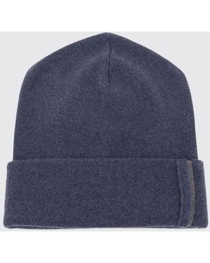Brunello Cucinelli Beanie - Blu