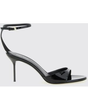 Paris Texas Lidia Patent Leather Sandals - White