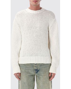 sunflower Organic Cotton Blend Pullover - White