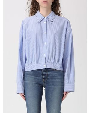 Pinko Striped Cotton Shirt - Blue