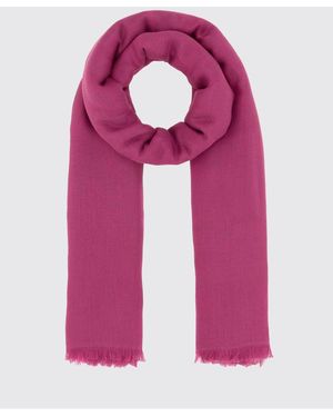 Max Mara Cotton Blend Scarf - Pink