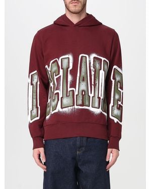 DISCLAIMER Sudadera Hombre - Rojo