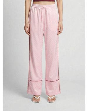 Off-White c/o Virgil Abloh Viscose Blend Jogging Trousers - Pink