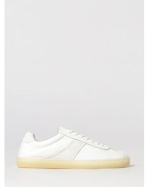 COPENHAGEN Paia Leather And Fabric Trainers - White