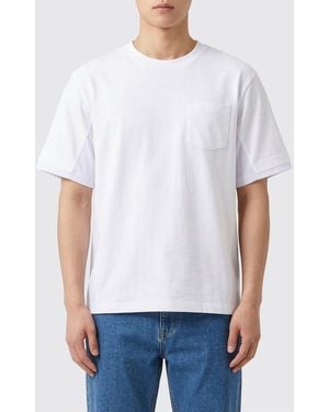Sacai Cotton Basic T-Shirt - White
