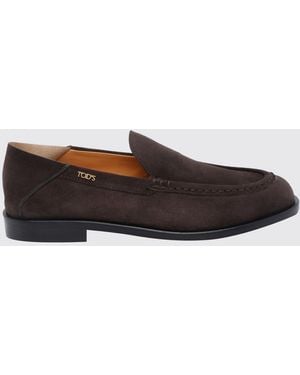 Tod's Suede Loafers - White