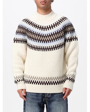 BOSS Crewneck Jumper - Natural