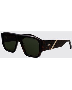 Fendi Diagonal Sunglasses - Black