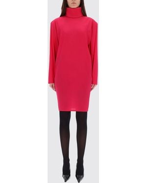 Saint Laurent Structured Shoulder Dress