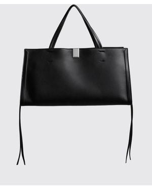 Phoebe Philo Kit Cabas Ledertasche - Schwarz