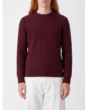 Polo Ralph Lauren Cable-Knit Crewneck Sweater - Red