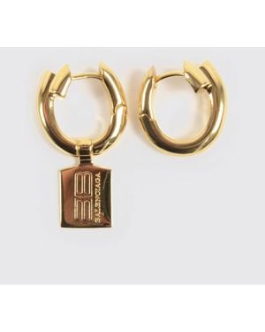 Balenciaga Orecchini Asimmetrici - Metallizzato