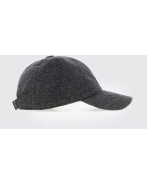 Borsalino Cappello Da Baseball - Grigio