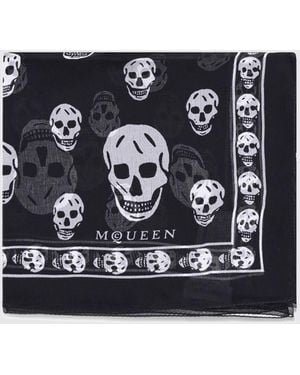 McQueen Schal Damen - Schwarz