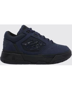 Amiri Ma-94 Sneakers Aus Leder, Mesh Und Nubuk Mit Kontrastlogo - Blau