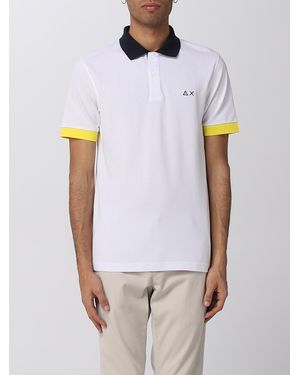 Sun 68 Polo Shirt - White