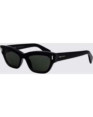 McQueen Cat-Eye Sunglasses - Black