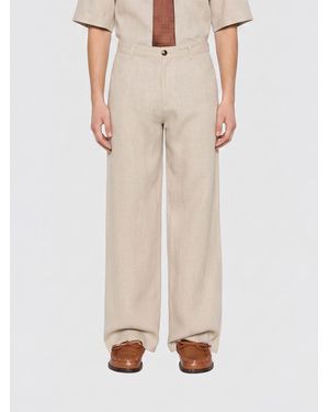 Séfr Arno Wide Trousers - Natural
