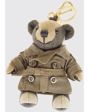 Burberry Cashmere Thomas Keychain - Metallic