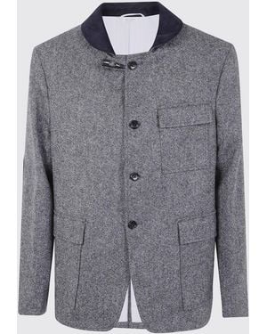 Thom Browne Coat - Gray