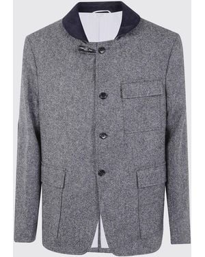 Thom Browne Coat - Gray