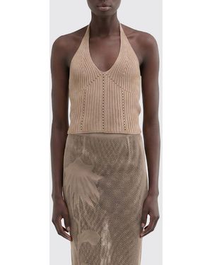 MACCAPANI Mariah Cotton Top - Brown