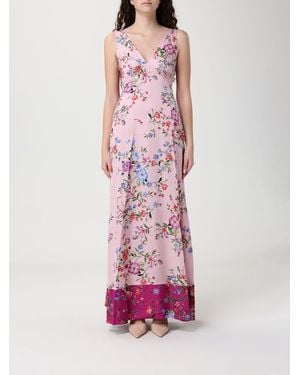 Liu Jo Floral Print Viscose Dress - Pink