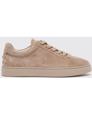 Tod's Suede Sneakers - Natural