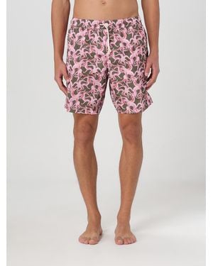 Kampos Patterned Nylon Swimsuit - Pink