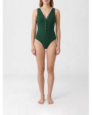 Eres Traje De Baño De Una Pieza De Nailon - Verde