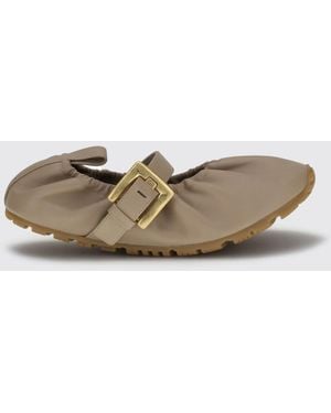 Balmain Leather Ballerinas - Multicolour