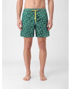 MC2 Saint Barth Printed Boxer Swim Trunks - Green