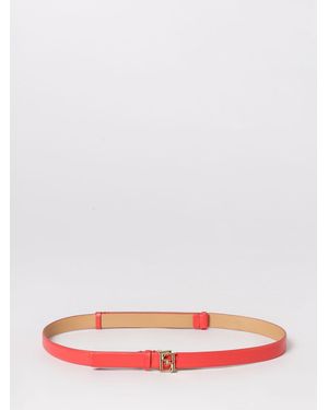 Elisabetta Franchi Leather Belt - Pink