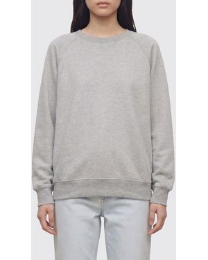 The Row Sudadera De Cuello Redondo En Mezcla De Algodón - Gris