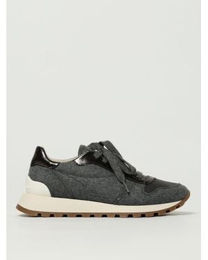 Brunello Cucinelli Baskets Femme - Gris