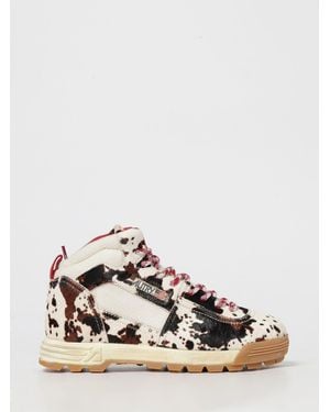 Autry Flat Ankle Boots - Multicolour