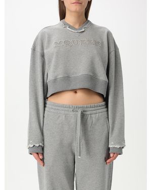 McQueen Sudadera Mujer Mcqueen - Gris