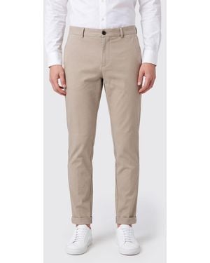 Rrd Surflex Winter Slim Fit Chino Pants - Natural