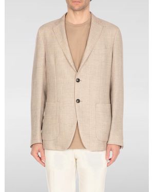 ZEGNA Blazer A Monopetto - Neutro