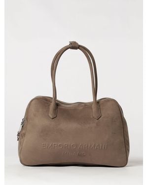 Emporio Armani Shoulder Bag - Brown