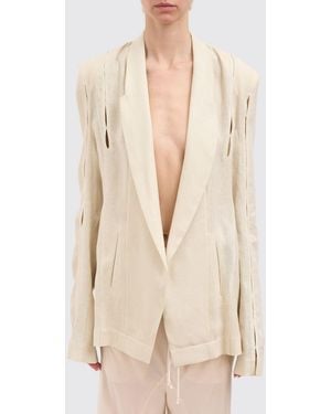 Yehuafan Single-Breasted Blazer - Natural