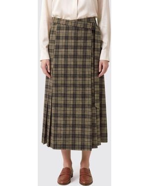 Brunello Cucinelli Gonna Donna - Verde